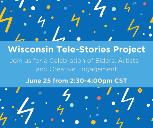 Wisconsin Tele-Stories Project Celebration Event Logo